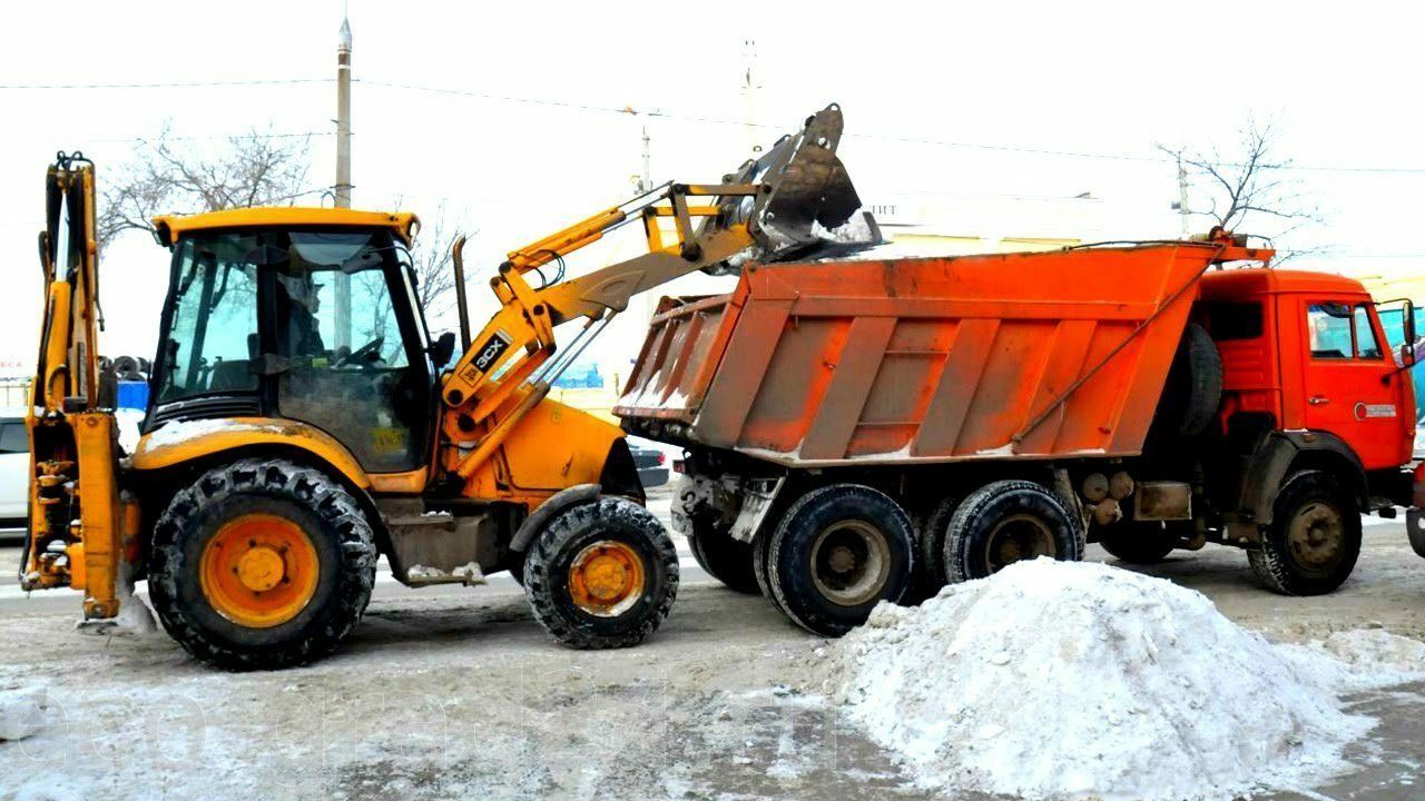 Уборка и вывоз снега в Новосибирске